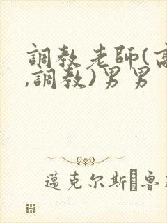 调教老师(高h,调教)男男