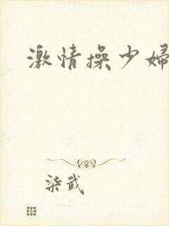 激情操少妇小说