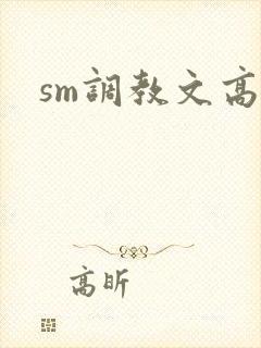 sm调教文高h