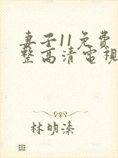 妻子11免费完整高清电视剧