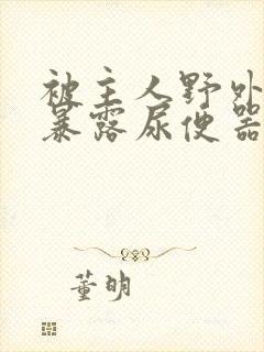 被主人野外调教暴露尿便器