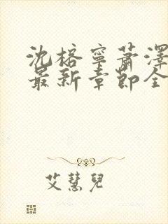 沈榕宁萧泽小说最新章节全文阅读