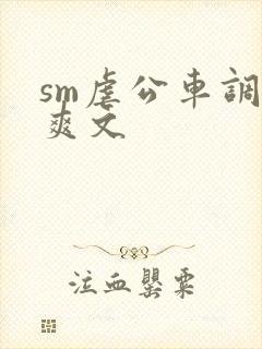 sm虐公车调教爽文封面