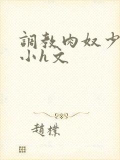 调教肉奴少司缘小h文