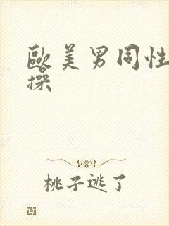 欧美男同性恋互操