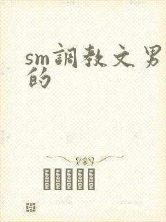 sm调教文男男的