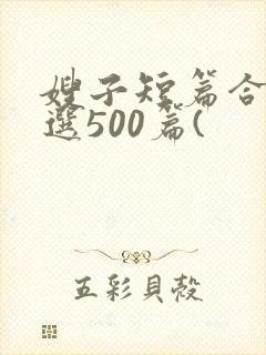 嫂子短篇合集精选500篇(
