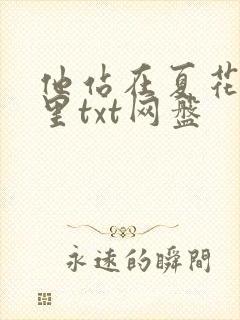 他站在夏花绚烂里txt网盘