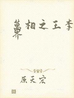 万相之王李洛境界