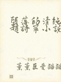 堕落的清纯校花赵诗宁小说封面