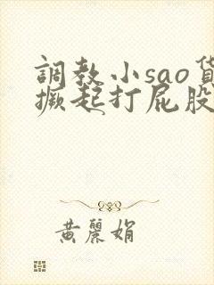 调教小sao货撅起打屁股小说