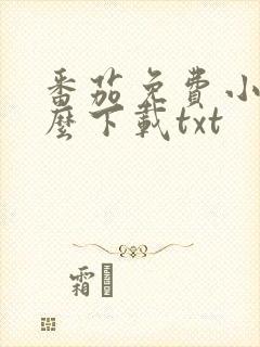 番茄免费小说怎么下载txt