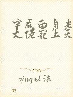 穿成白月光后被大佬宠上天小说