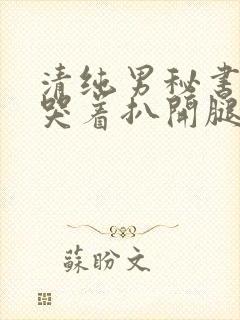 清纯男秘书被c哭着扒开腿小说