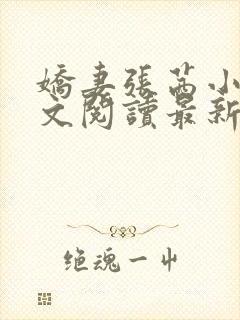 娇妻张茜小说全文阅读最新章节更新