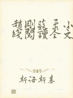 赵刚苏柔小说在线阅读全文最新