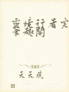 灵境行者完整版笔趣阁封面