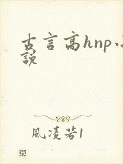 古言高hnp小说