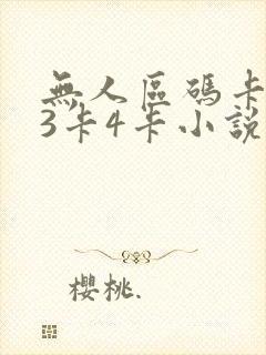 无人区码卡二卡3卡4卡小说