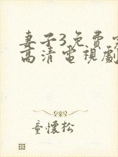 妻子3免费完整高清电视剧在线看