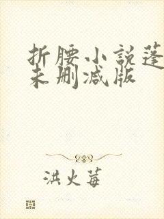 折腰小说蓬莱客未删减版