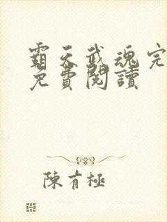 霸天武魂完整版免费阅读