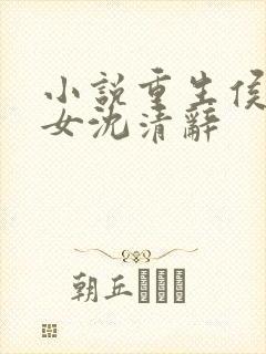 小说重生侯府嫡女沈清辞