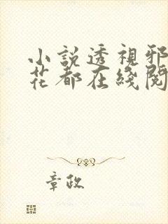 小说透视邪医混花都在线阅读