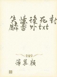 失忆后死对头祝麟番外txt