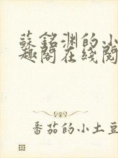 苏铭渊的小说笔趣阁在线阅读