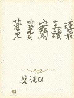 萧宁安王瑾小说免费阅读最新章节