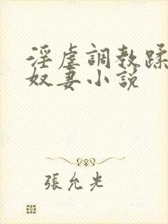 淫虐调教蹂躏共奴妻小说封面