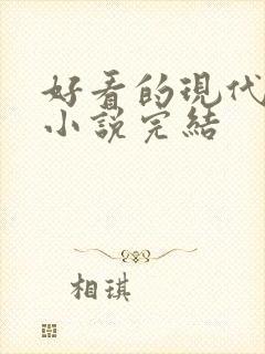 好看的现代言情小说完结封面