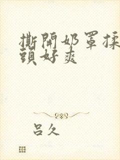 撕开奶罩揉吮奶头好爽