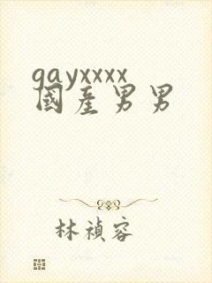 gayxxxx国产男男