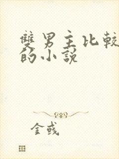 双男主比较好看的小说
