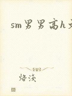 sm男男高h文