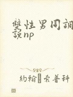 双性男同调教小说np