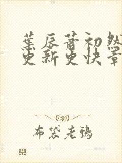 叶辰萧初然刚刚更新更快章节封面