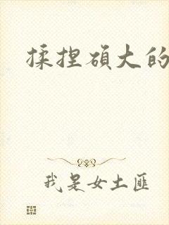 揉捏硕大的乳房