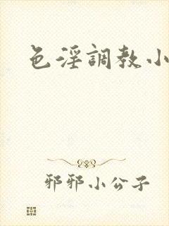 色淫调教小说封面