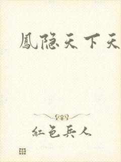 凤隐天下天下封面