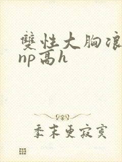 双性大胸浪荡受np高h