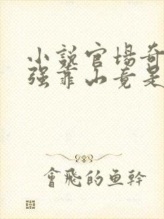 小说官场奇才最强靠山竟是我自己李澜在线