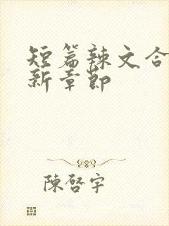 短篇辣文合集最新章节