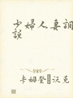 少妇人妻调教小说