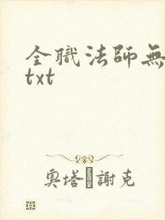 全职法师无删减txt