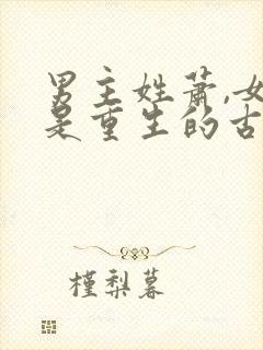 男主姓萧,女主是重生的古言