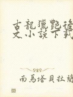 古龙猎艳后宫h文小说下载