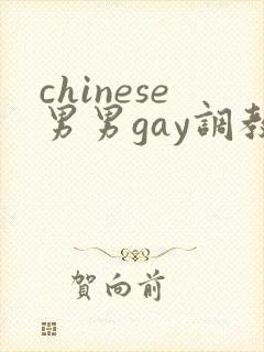 chinese男男gay调教
